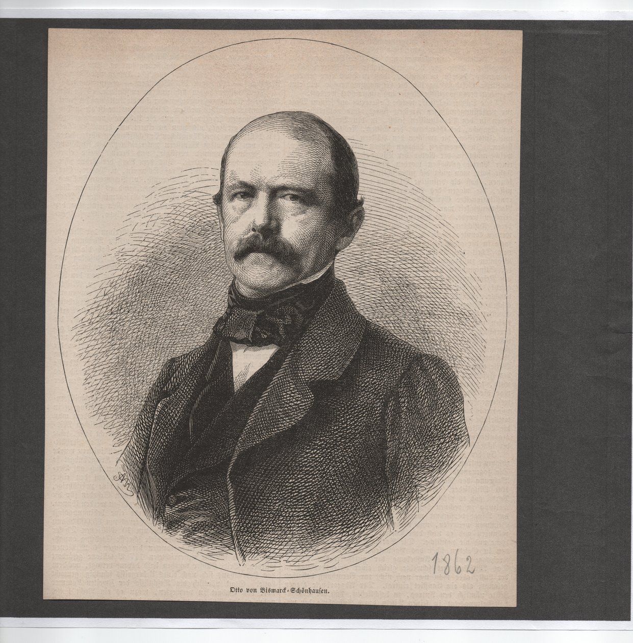Otto von Bismarck-Schönhausen von Unbekannter Künstler