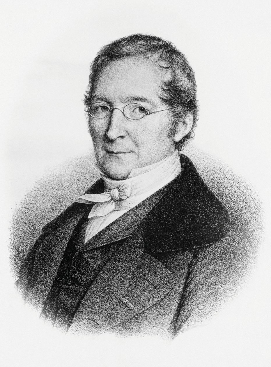 Porträt von Joseph-Louis Gay-Lussac (1778-1850), französischer Chemiker und Physiker, Gravur von William M. Timlin