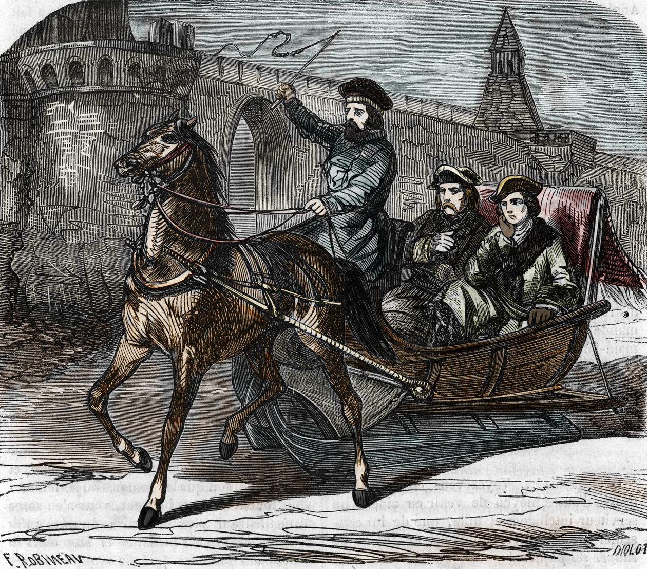 Porträt des Ritters von Eon in Russland, Juni 1756 von Alec Hunter