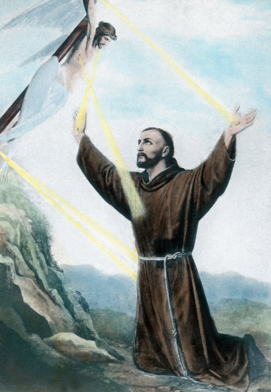 Szene aus dem Leben des Heiligen Franziskus von Assisi von Unbekannter Künstler