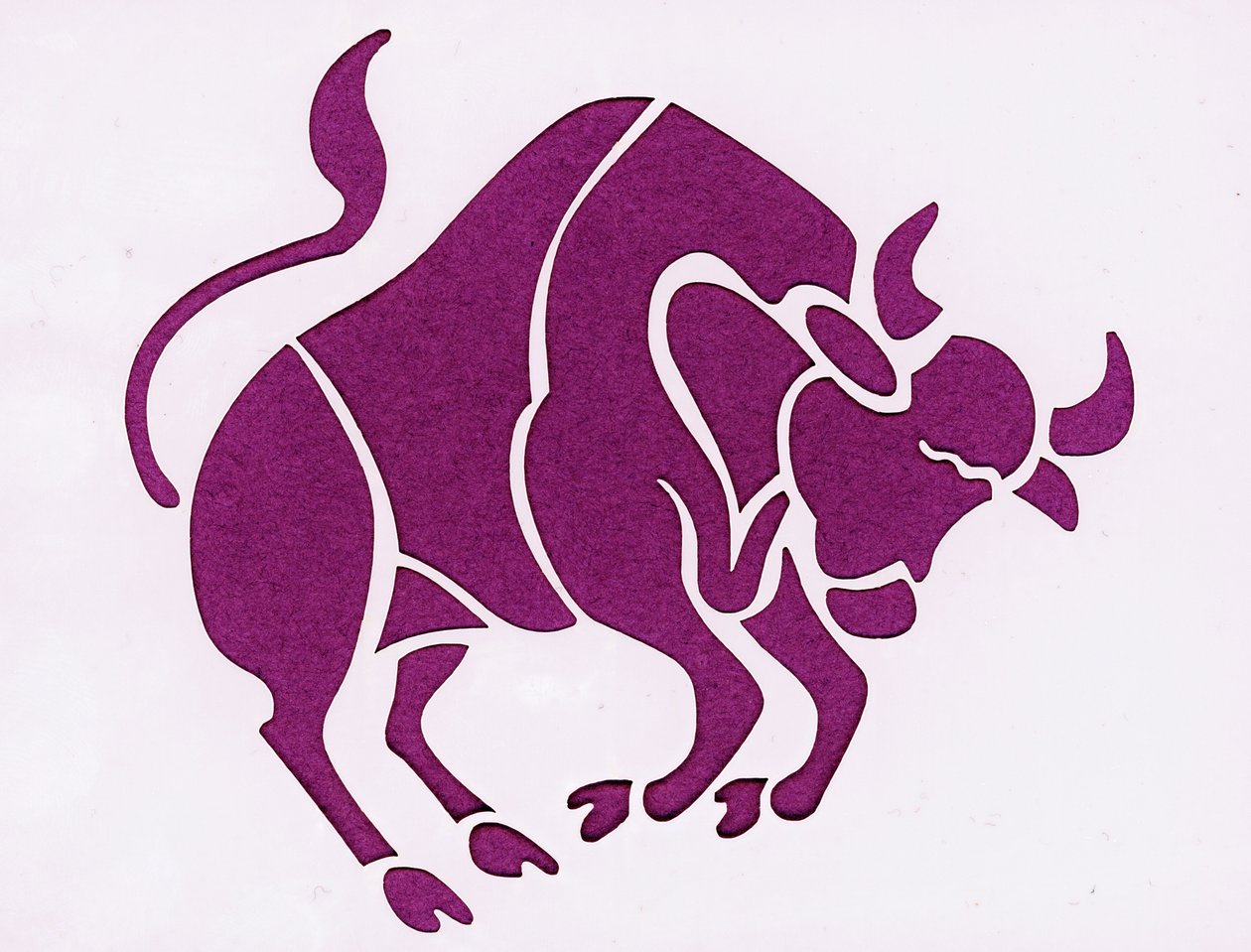 Sternzeichen: der Stier (Astrologisches Zeichen: Stier), Privatbesitz von Unbekannter Künstler