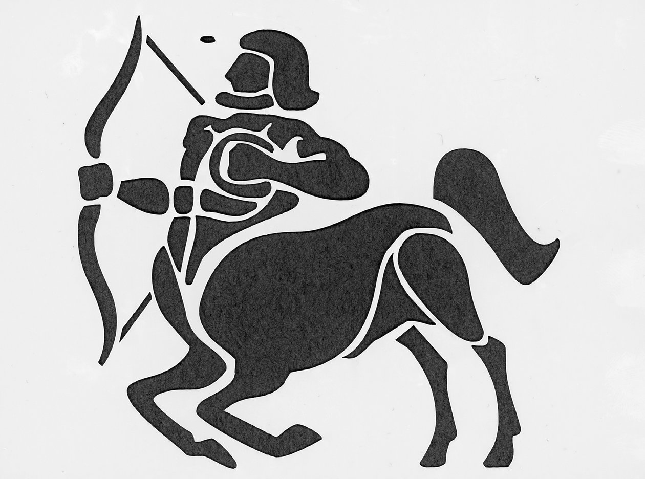 Sternzeichen: Der Schütze (Astrologisches Zeichen: Schütze) Private Sammlung von Unbekannter Künstler