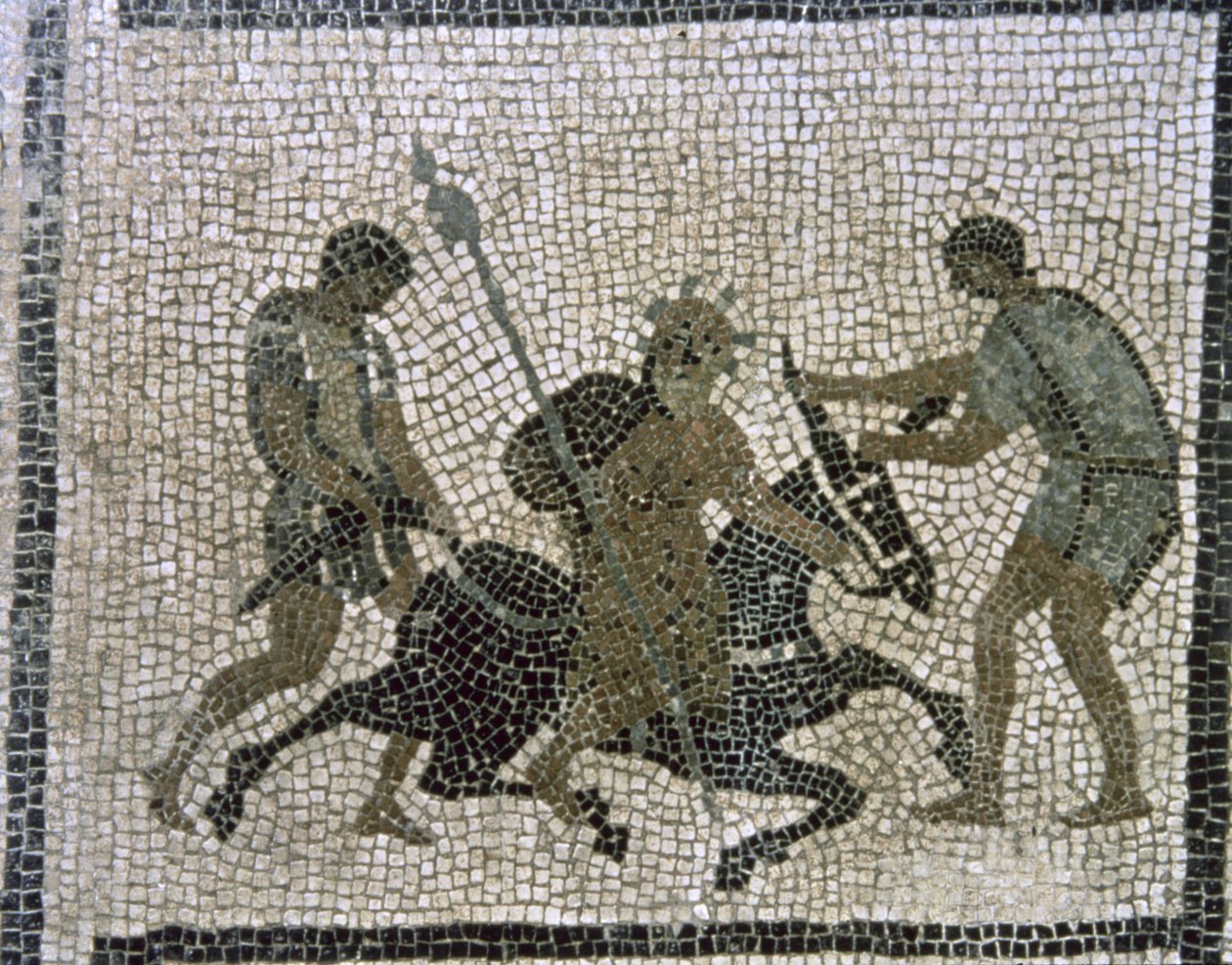 Silenus auf einem Esel (Detail) von Unbekannter Künstler