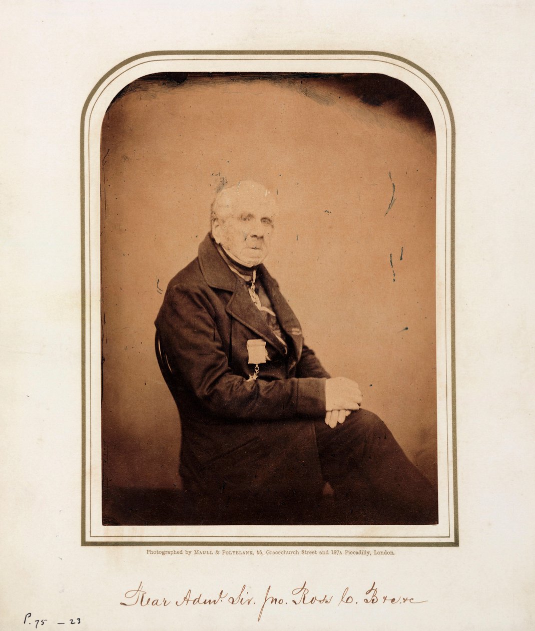 Sir John Ross, schottischer Marineoffizier und Entdecker von Unbekannt