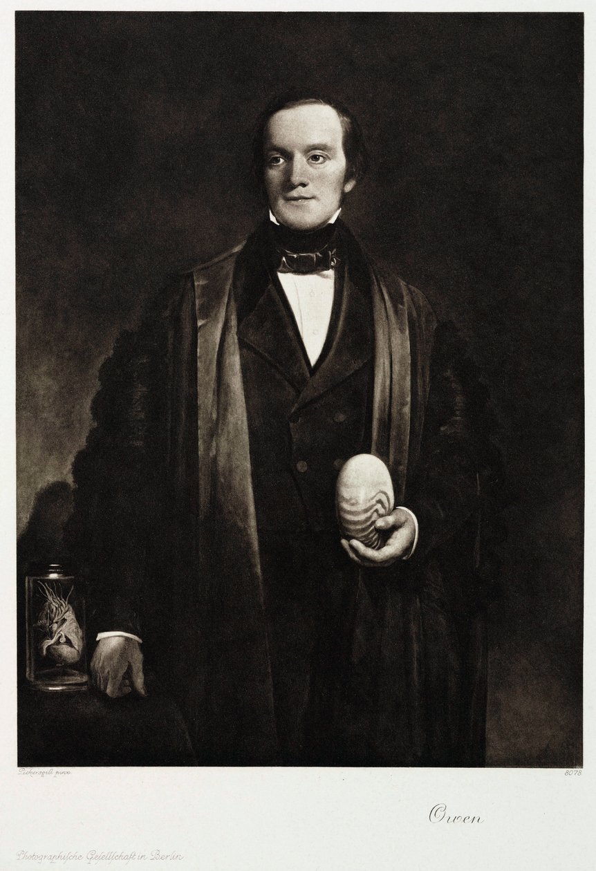 Sir Richard Owen, englischer Naturforscher und Paläontologe, ca. 1845 von Unbekannt