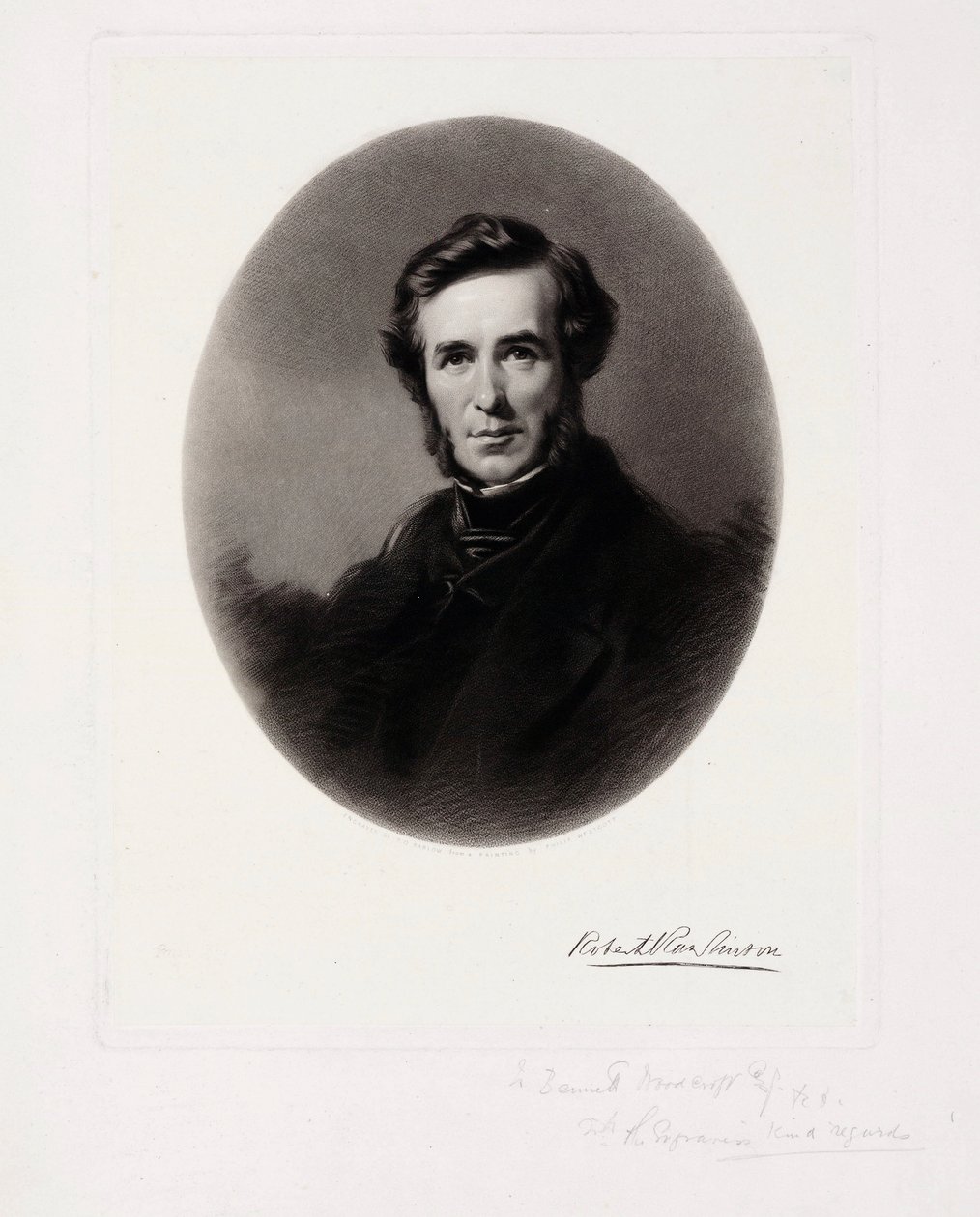 Sir Robert Rawlinson, englischer Ingenieur und Sanitäter, ca. 1860 von Unbekannt