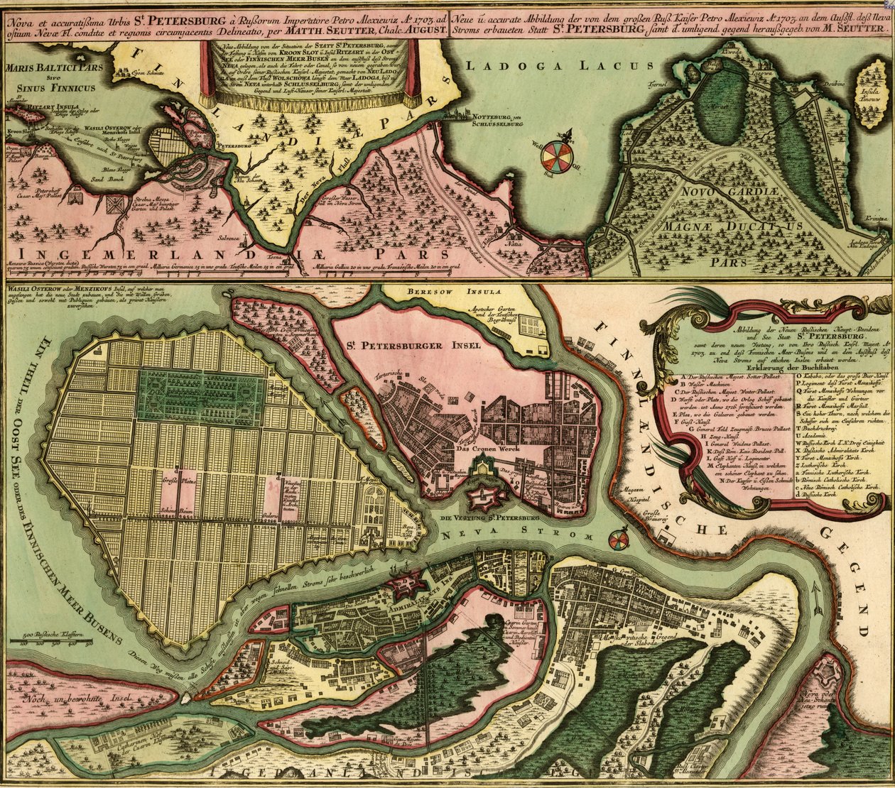 St. Petersburg, Russland von Unbekannter Künstler