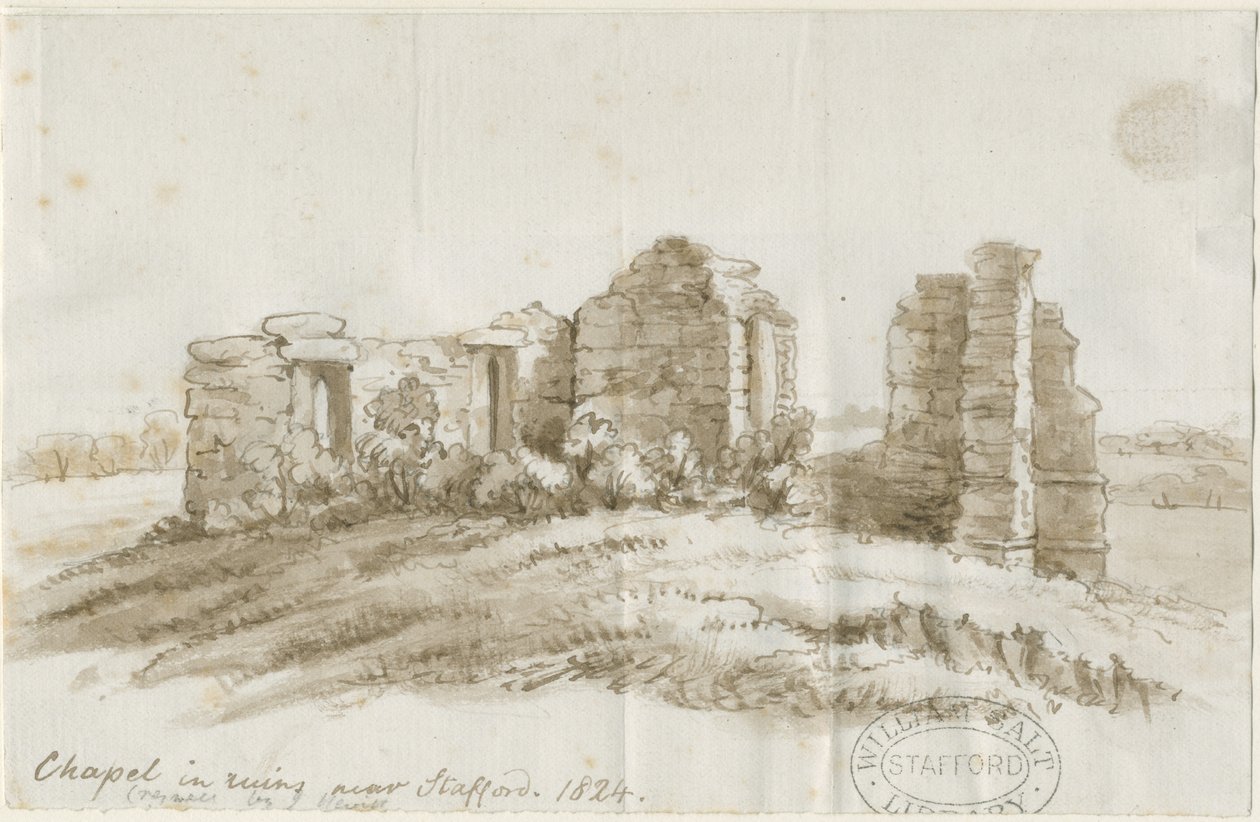 Stafford - Creswell Kapelle (1824) von Unbekannt