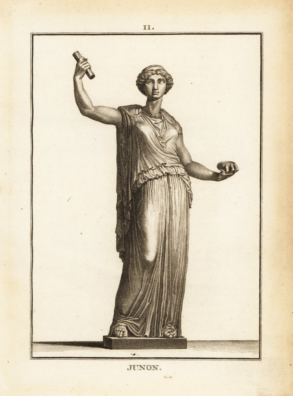 Statue der römischen Göttin Juno, Königin der Götter von Unbekannt