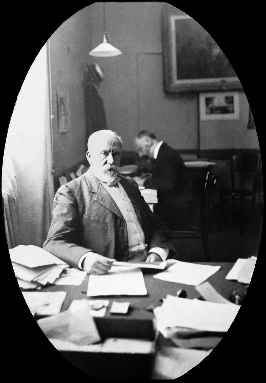 Schweizer Bundesrat Gustave Ador (s/w Foto) von Unbekannt