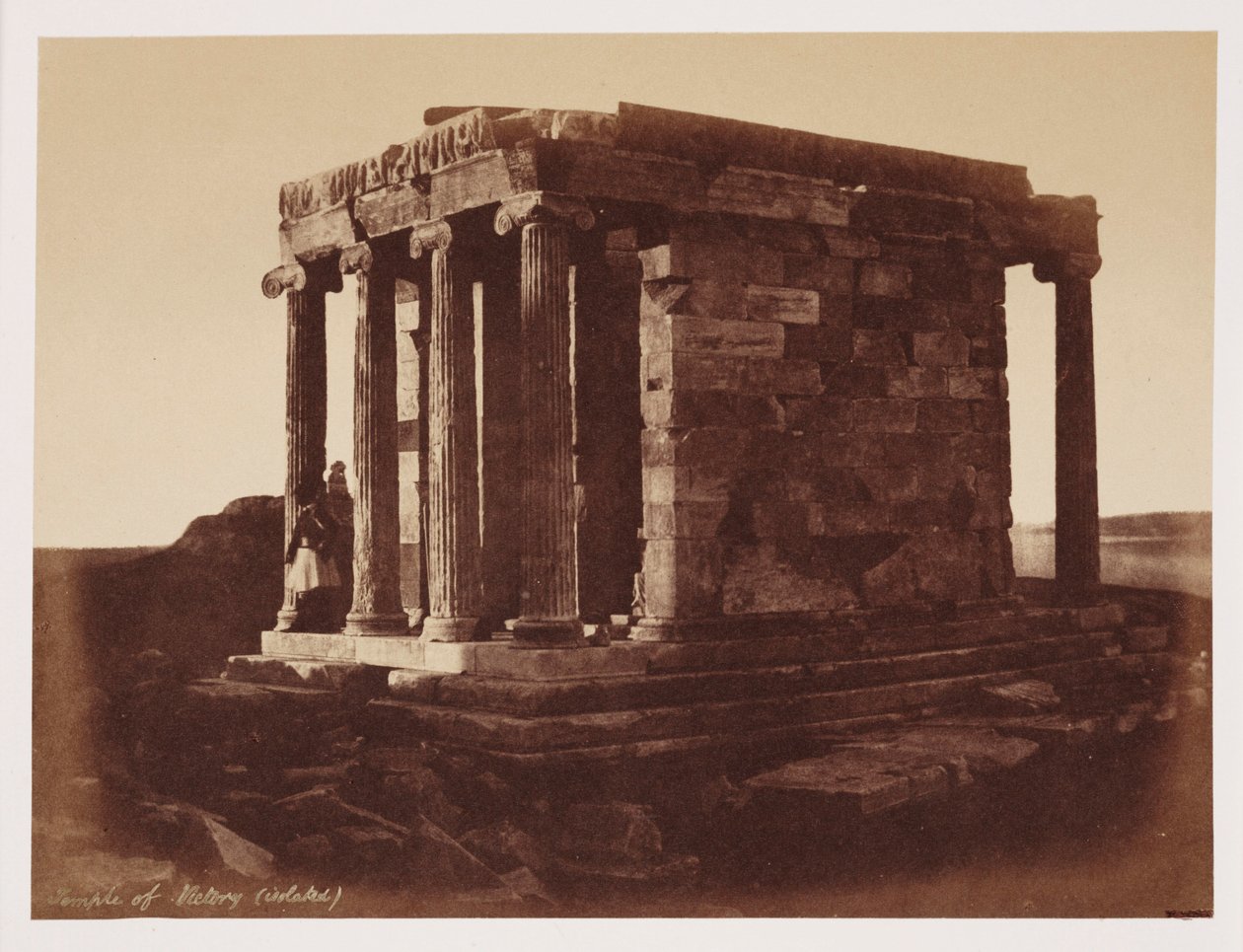 Tempel des Sieges, Athen, ca. 1849 von Unbekannt