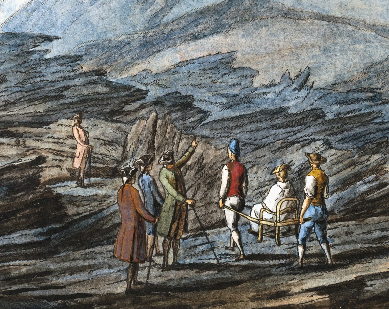 Das Atrio di Cavallo Tal, Königreich Neapel, ca. 1770 von Unbekannter Künstler