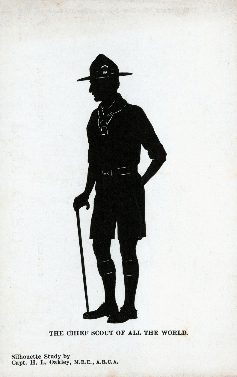 Der Chefpfadfinder der Welt, Baden-Powell, ca. 1930er Jahre von Unbekannt