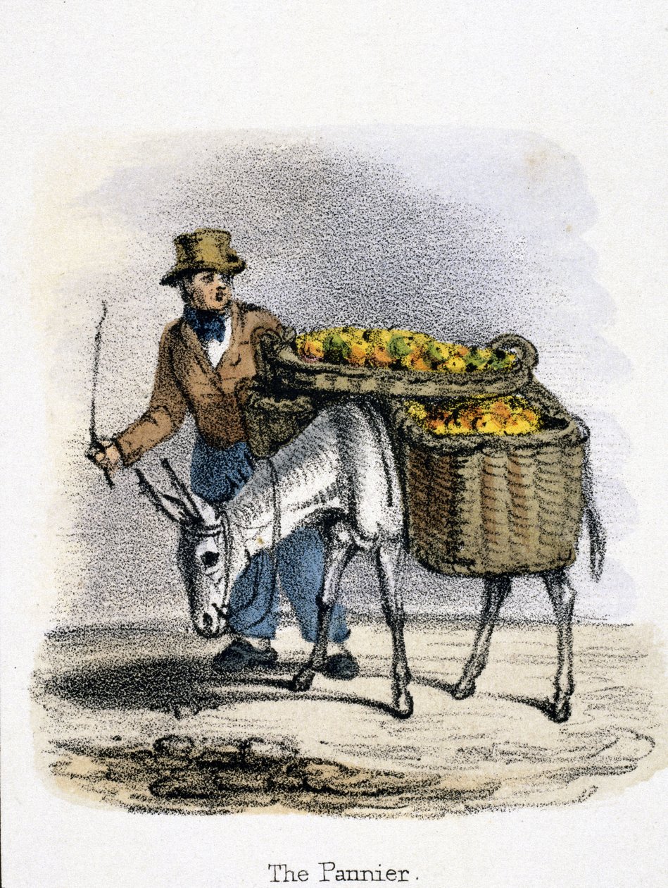 Der Korb, um 1845 von Unbekannter Künstler