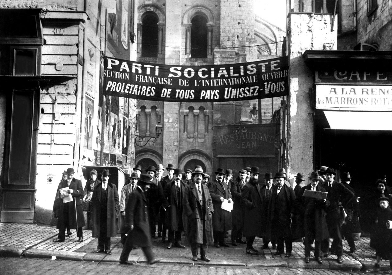 Der Sozialistische Kongress in Tours, Frankreich 25.-30. Dezember von Unbekannter Künstler