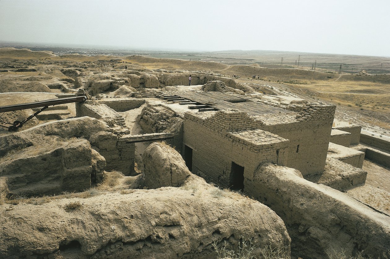 Turkmenistan. Ruinen von Nisa. UNESCO-Welterbeliste, 2007 von Benjamin Baud