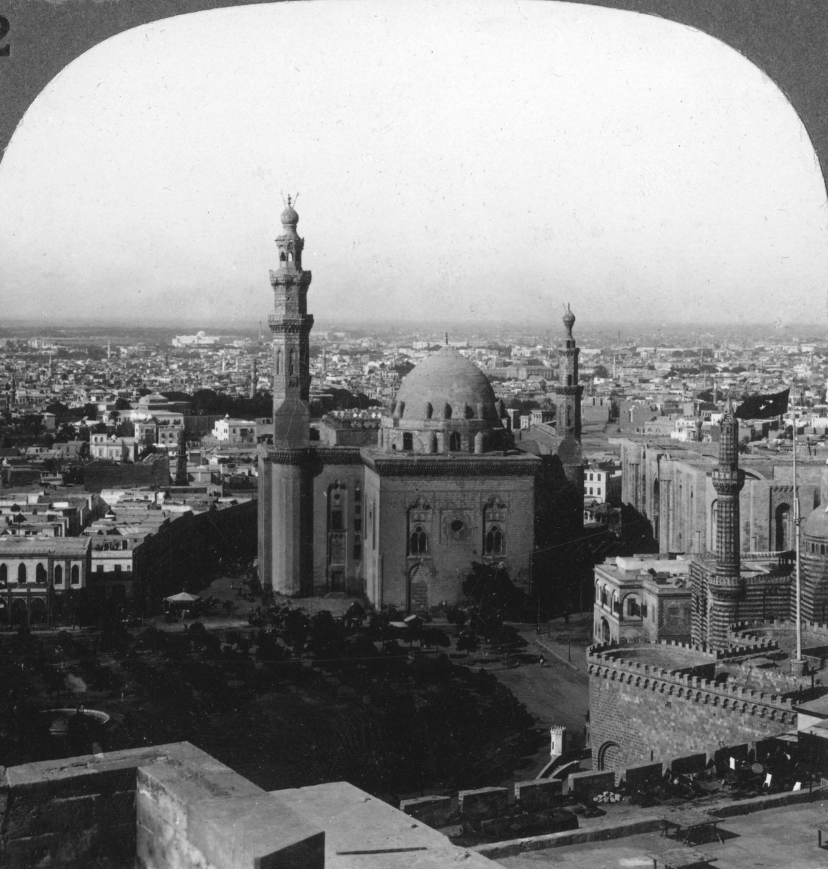 Kairo - Heimat der arabischen Nächte, größte Stadt Afrikas, Ägypten, 1905 von Underwood and Underwood
