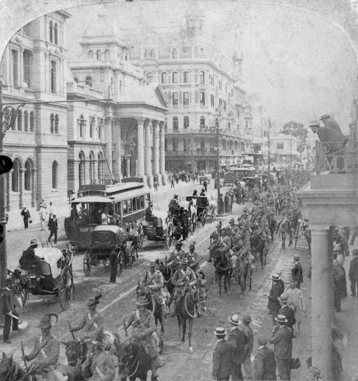 South African Light Horse, Kapstadt, Südafrika, 2. Burenkrieg, 1900 von Underwood and Underwood