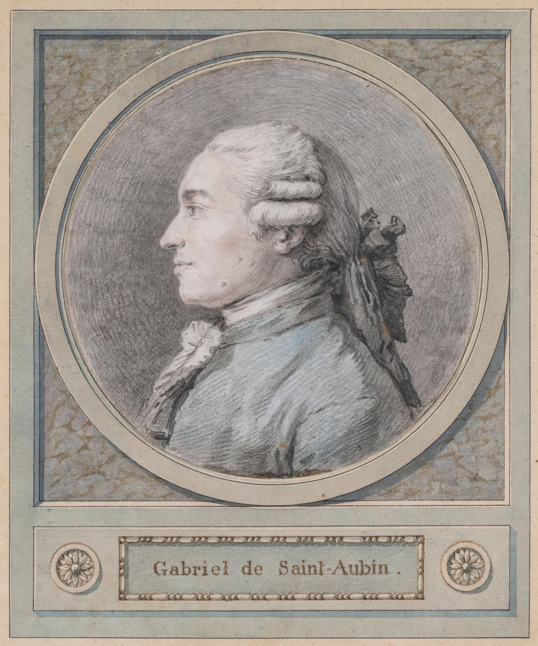 Porträt eines Mannes, angeblich der Bildhauer Clodion (1738-1814) von Unknown