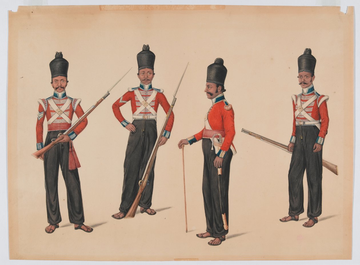 40. Madras Native Infantry von Unknown artist