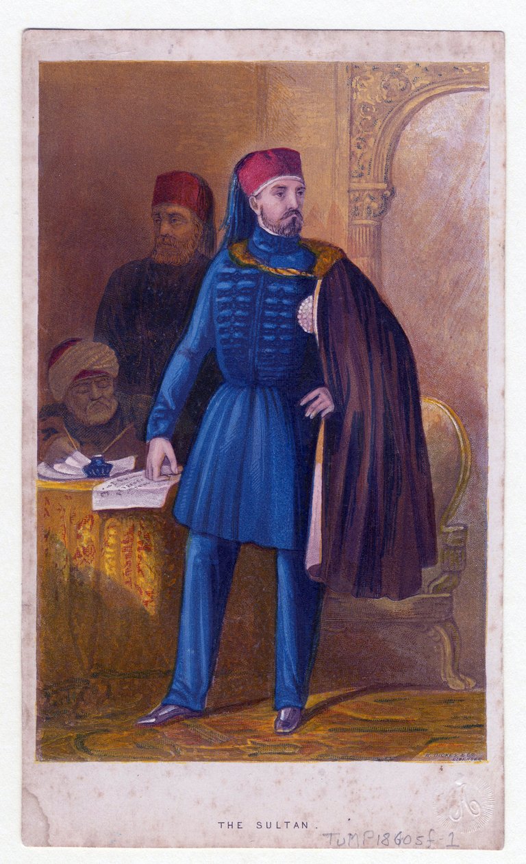 Abdulmecid I. (Abdul Medjid, Abdul-Medjid) - Sultan Abdulmecid I. (1823-1861) von Unknown artist