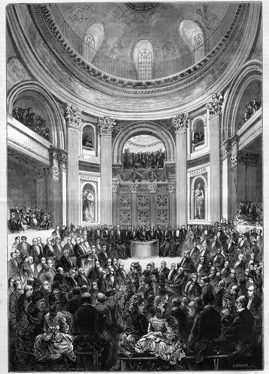 Académie Française: Empfang von Henri d
