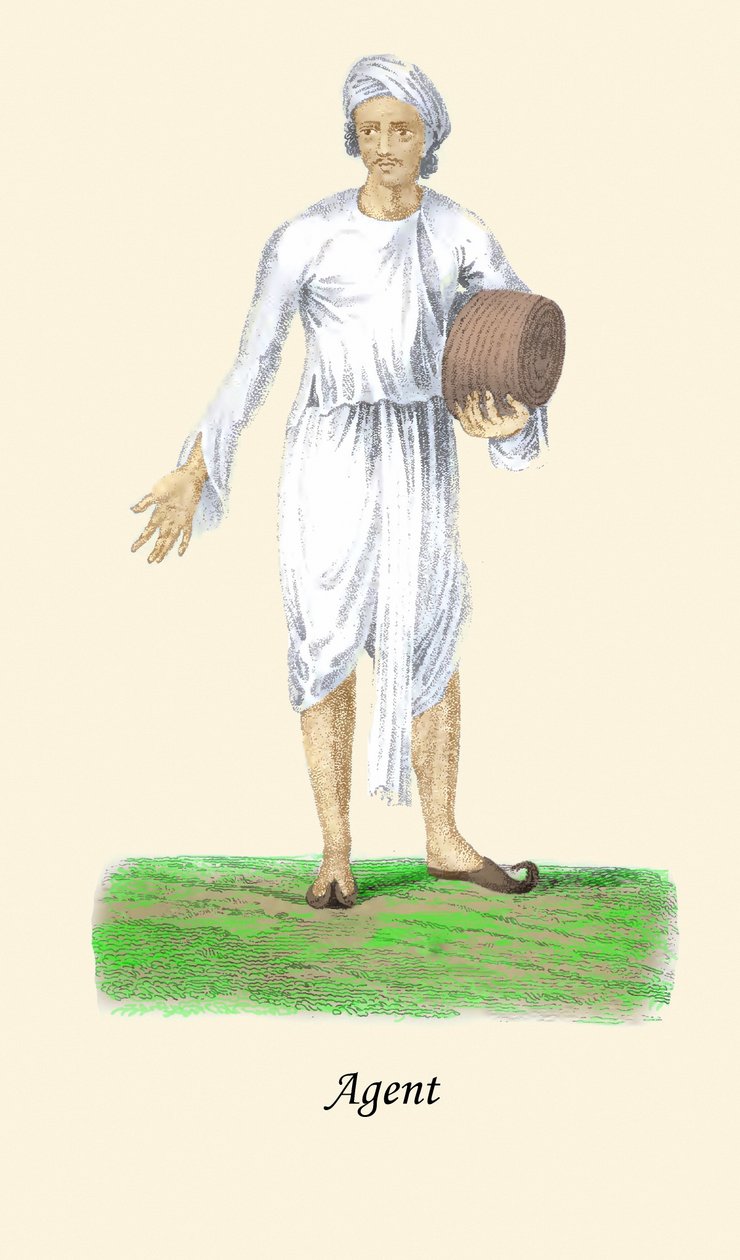 Agent mit Sisal von Unknown Artist