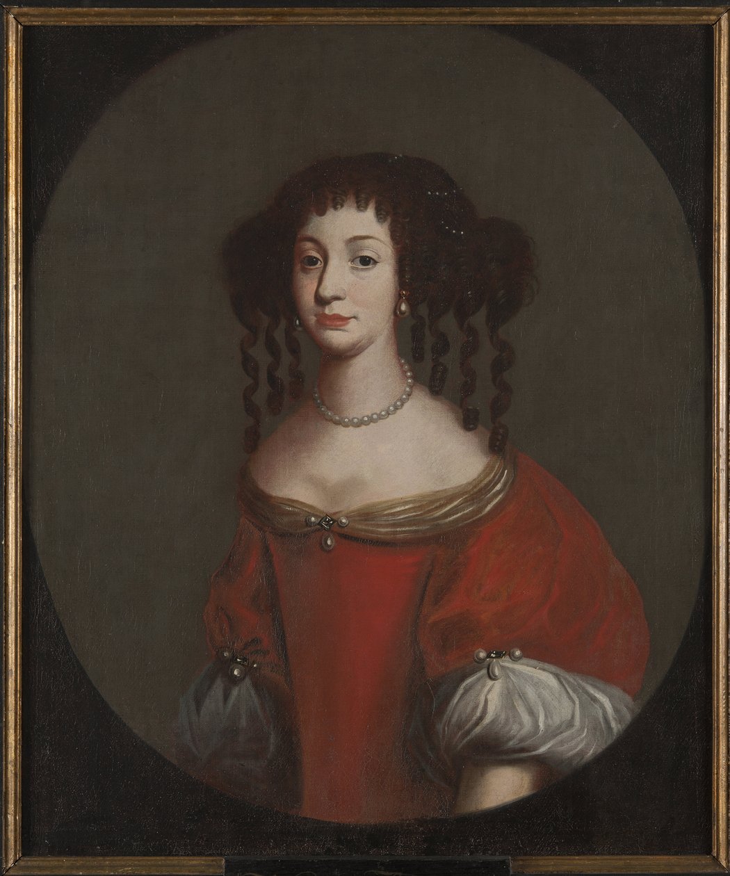Porträt von Prinzessin Maria Amalia von Kurland (1653-1711), Landgräfin von Hessen-Kassel, anonym von Unknown artist