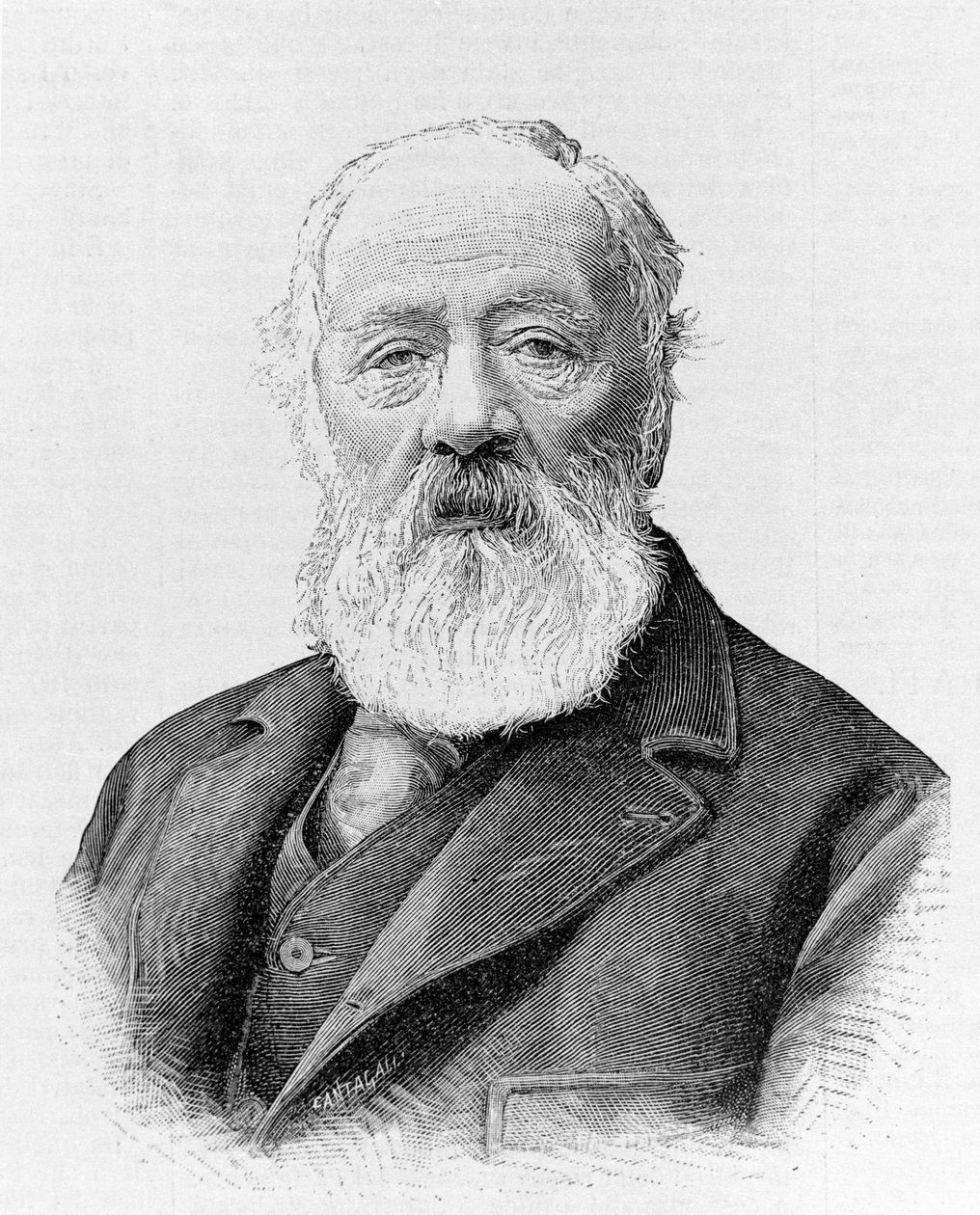 Antonio Meucci, Erfinder des Sprechtelegraphen von Unknown artist