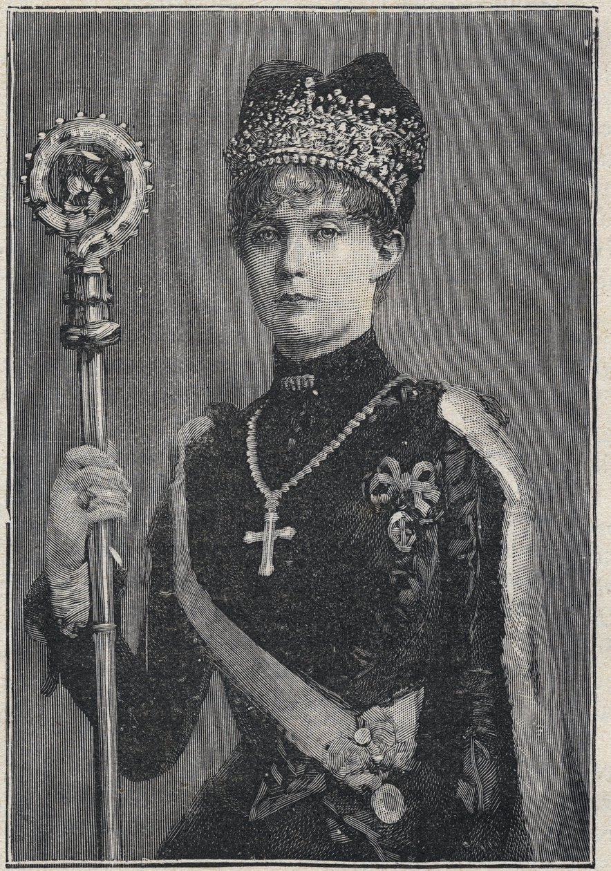 Erzherzogin Margarethe Klementine von Österreich - Gravur von 1892 von Unknown artist