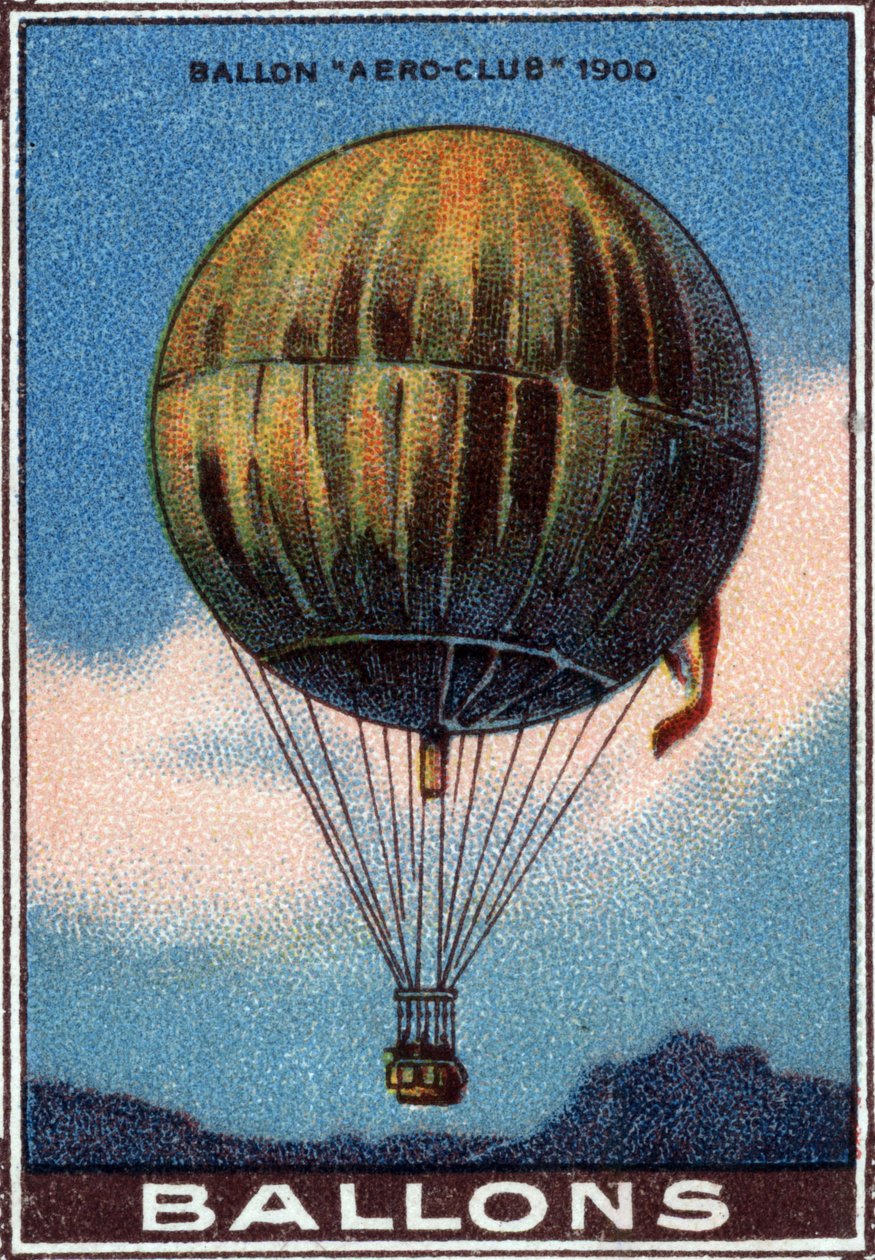 Ballon „Aero Club“ von Unknown Artist