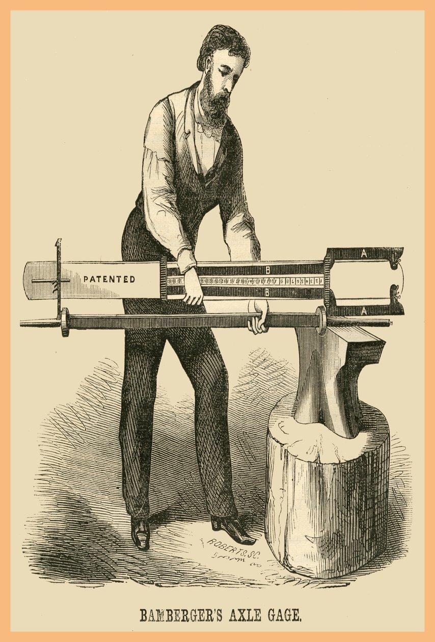 Bambergers Achsenanzeiger von Unknown Artist