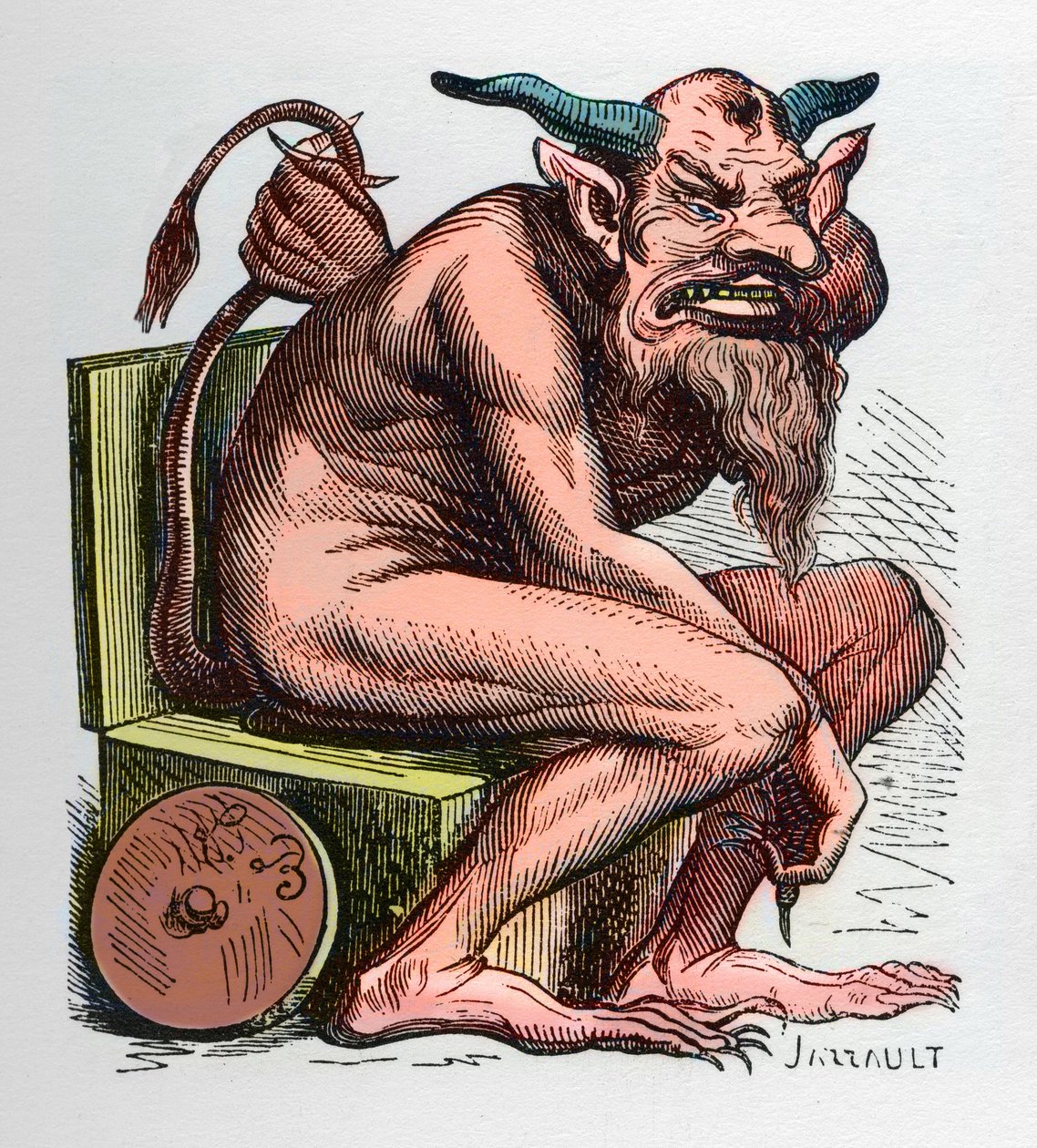 Belphegor, Illustration aus dem 