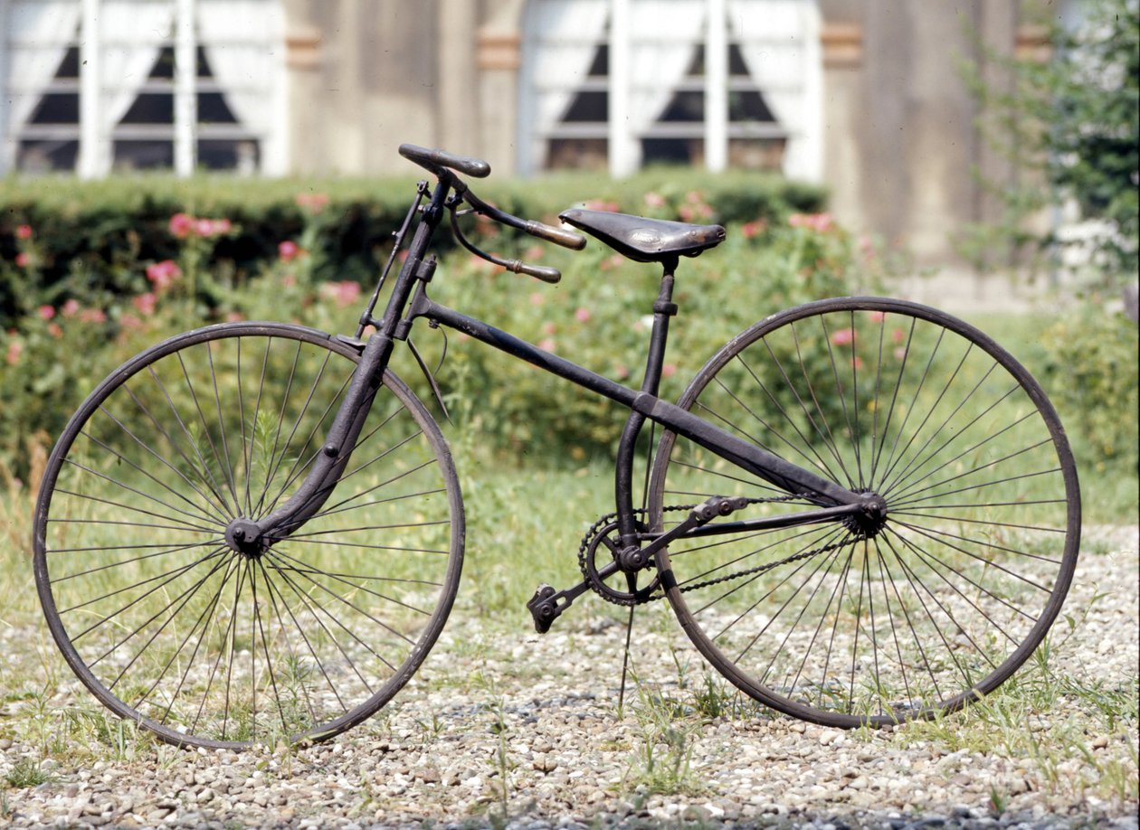 Bianchi-Fahrrad. Modell von 1885 von Unknown artist