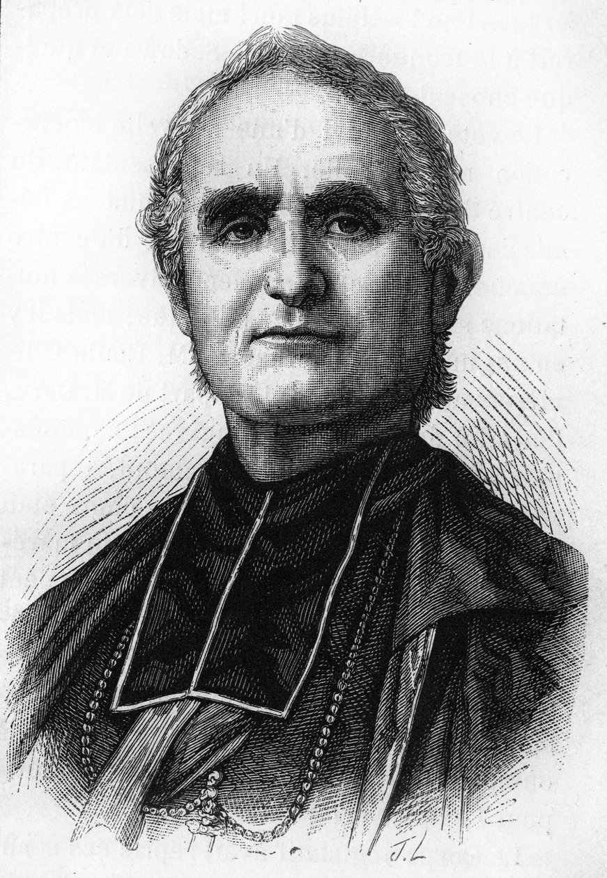 Bischof Félix Dupanloup (1802-1878), französischer Prälat, Bischof von Orléans von Unknown artist