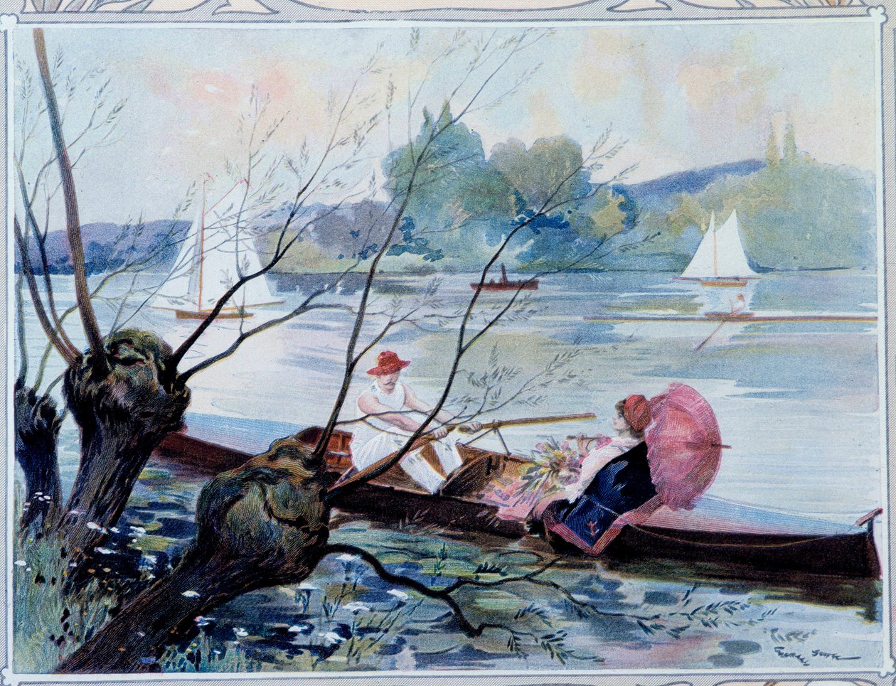 Bootsspaziergang von Unknown Artist