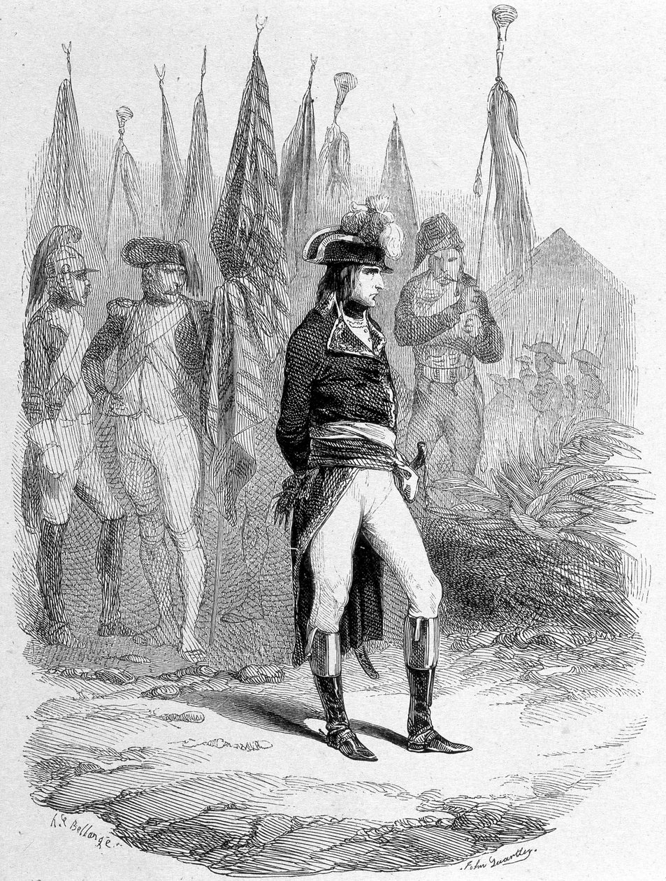 Ägyptische Expedition (1798-1801): Napoleon I. in Ägypten von Unknown artist