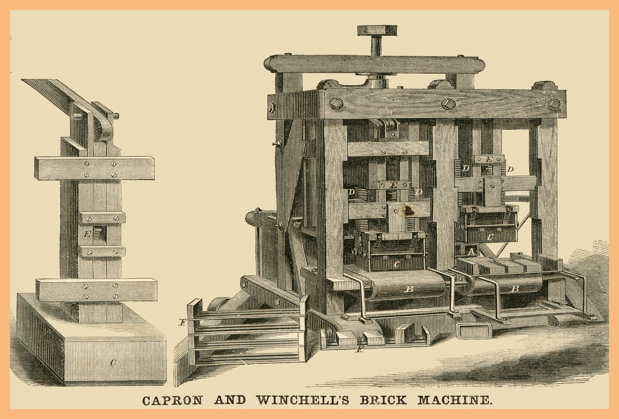 Capron - Winchells Ziegelmaschine von Unknown Artist