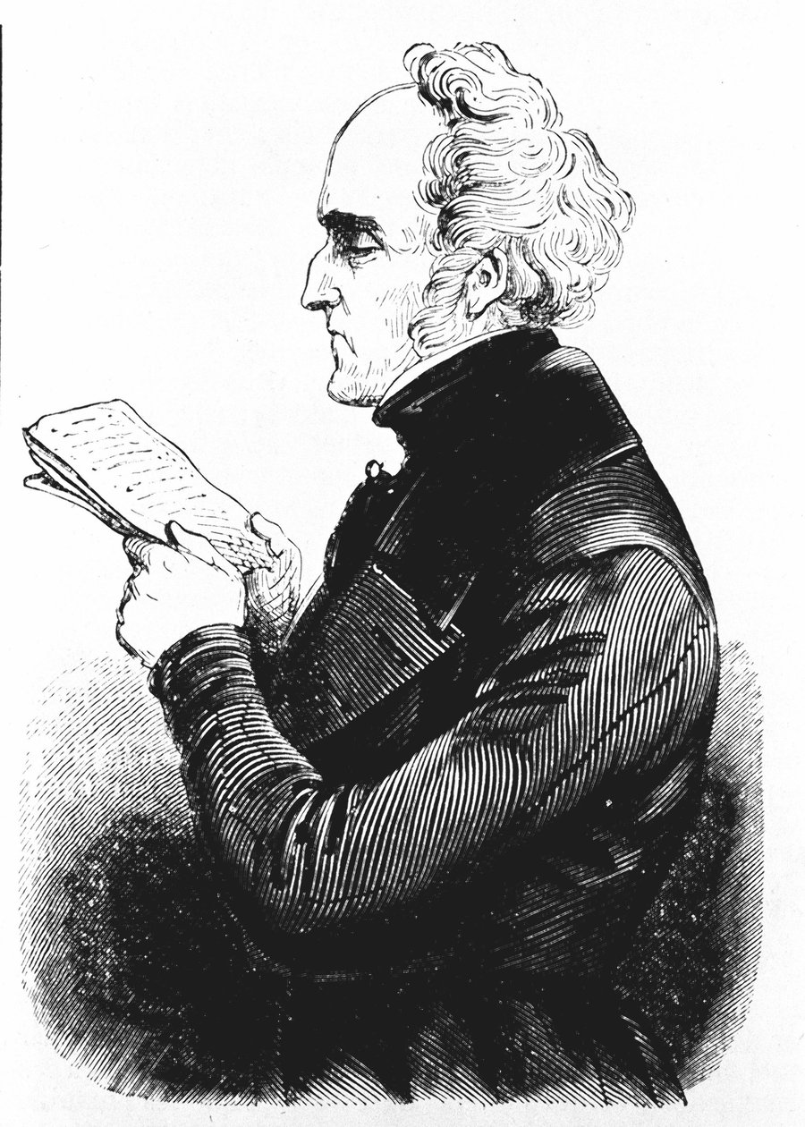 Charles Fourier (1772-1837), französischer Philosoph und Ökonom. von Unknown artist