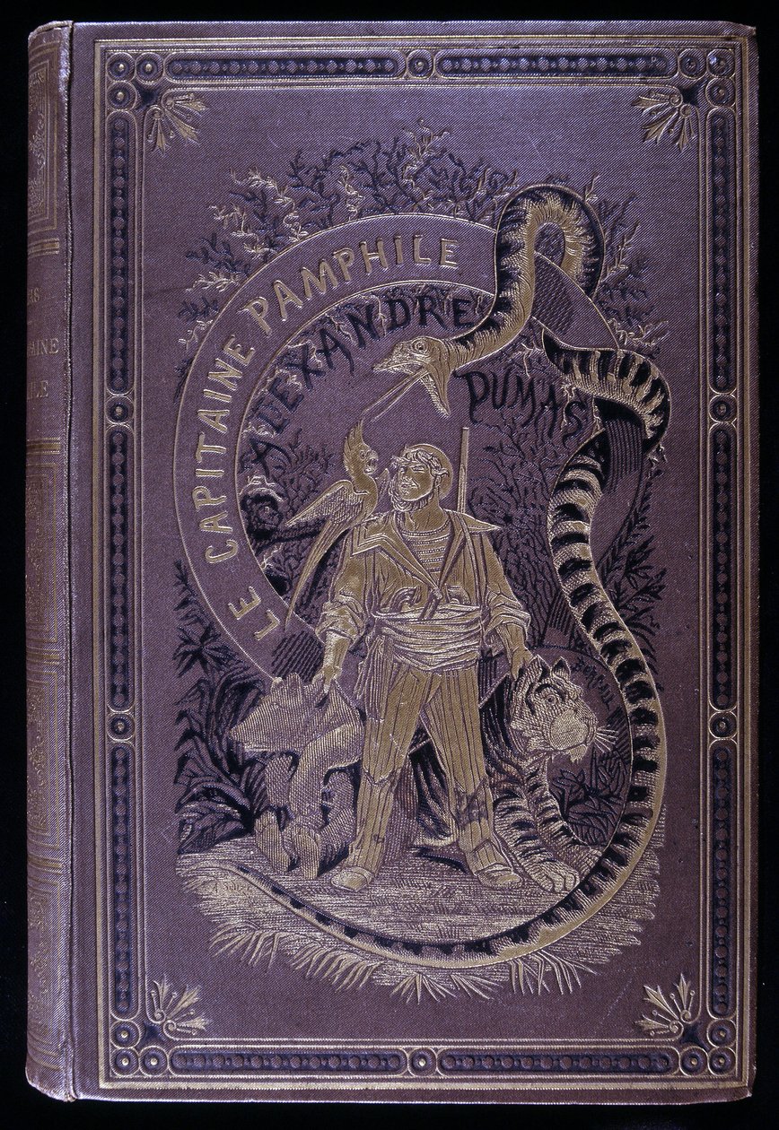 Cover des Buches „The Captain Pamphile“ von Alexandre Dumas Vater von Unknown artist