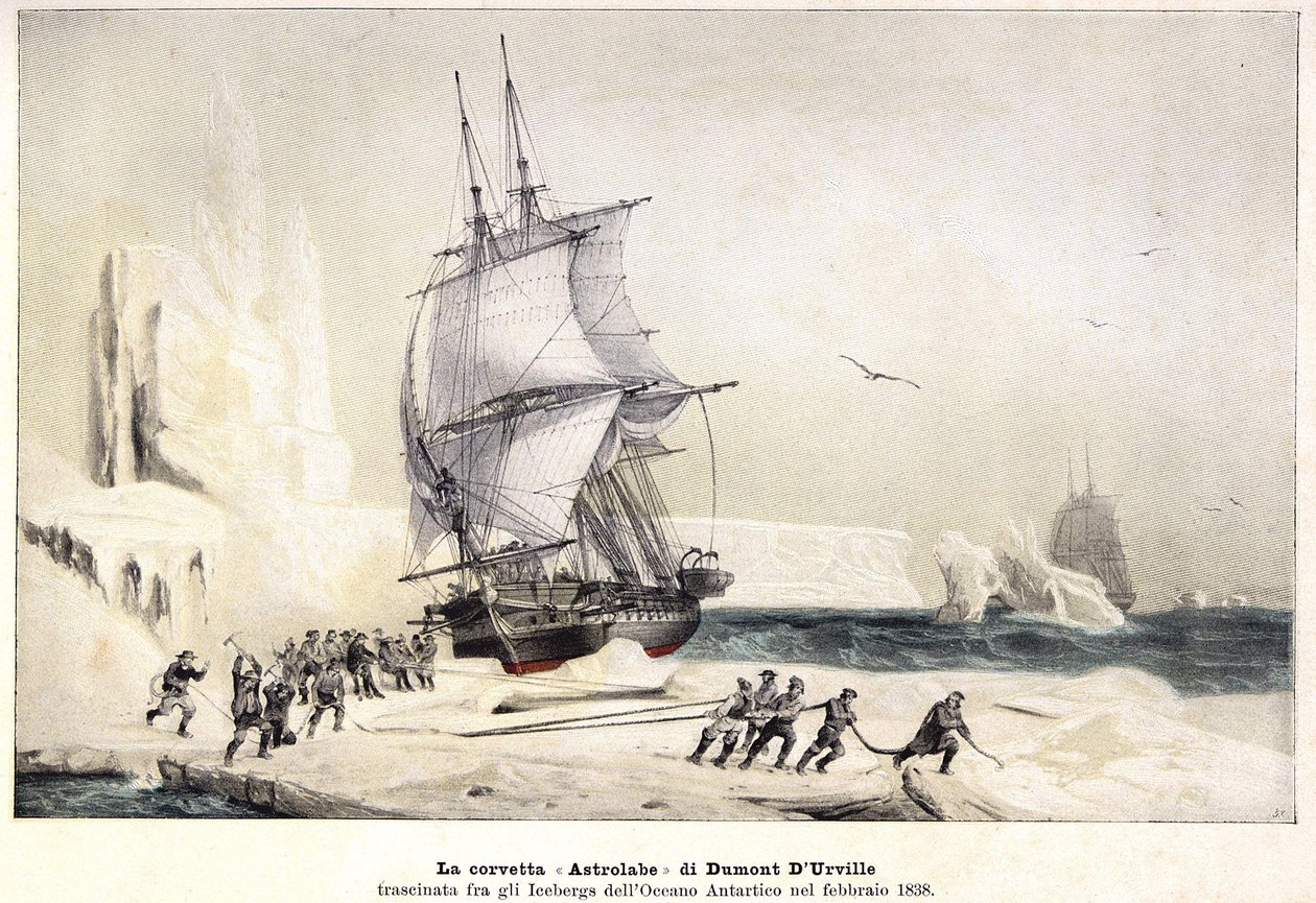 Korvette „Astrolabe“ von Dumont d