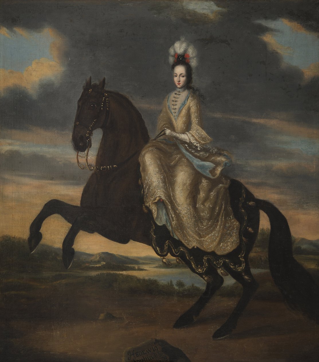 Herzogin Hedvig Sophia von Holstein-Gottorp (1681-1708), Königin von Schweden von Unknown artist