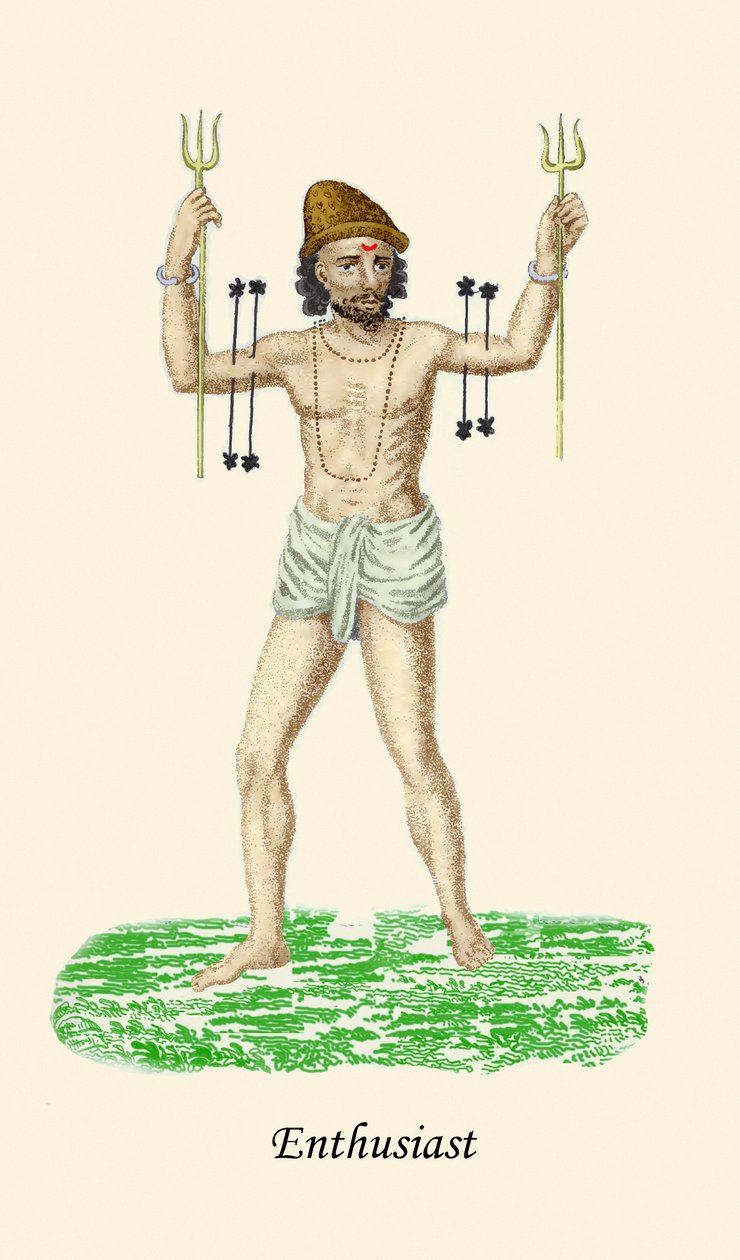 Enthusiast oder religiöser Fanatiker von Unknown Artist