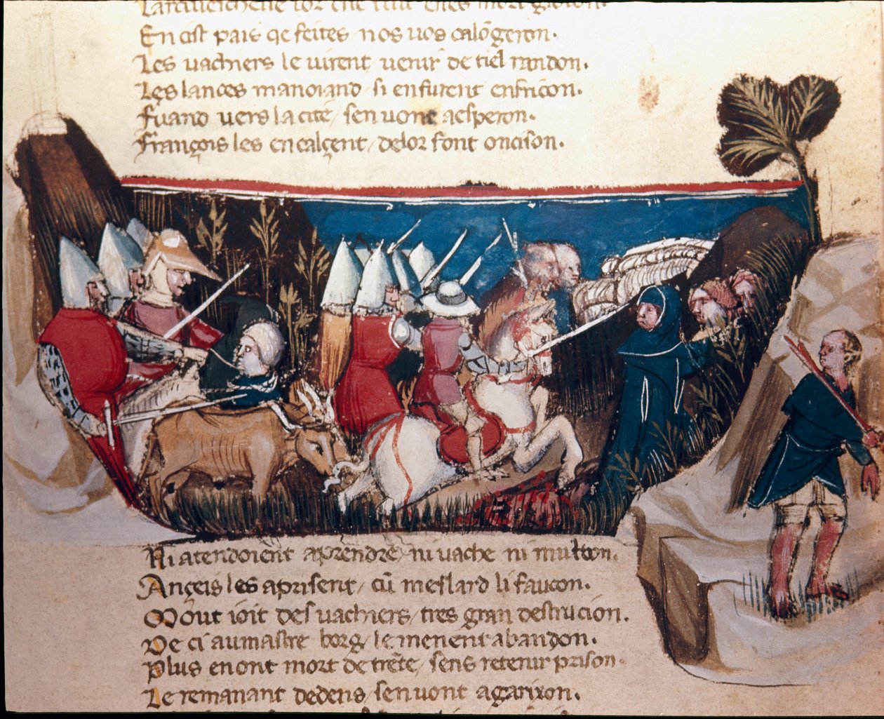 Eintritt nach Spanien (Miniatur) von Unknown artist
