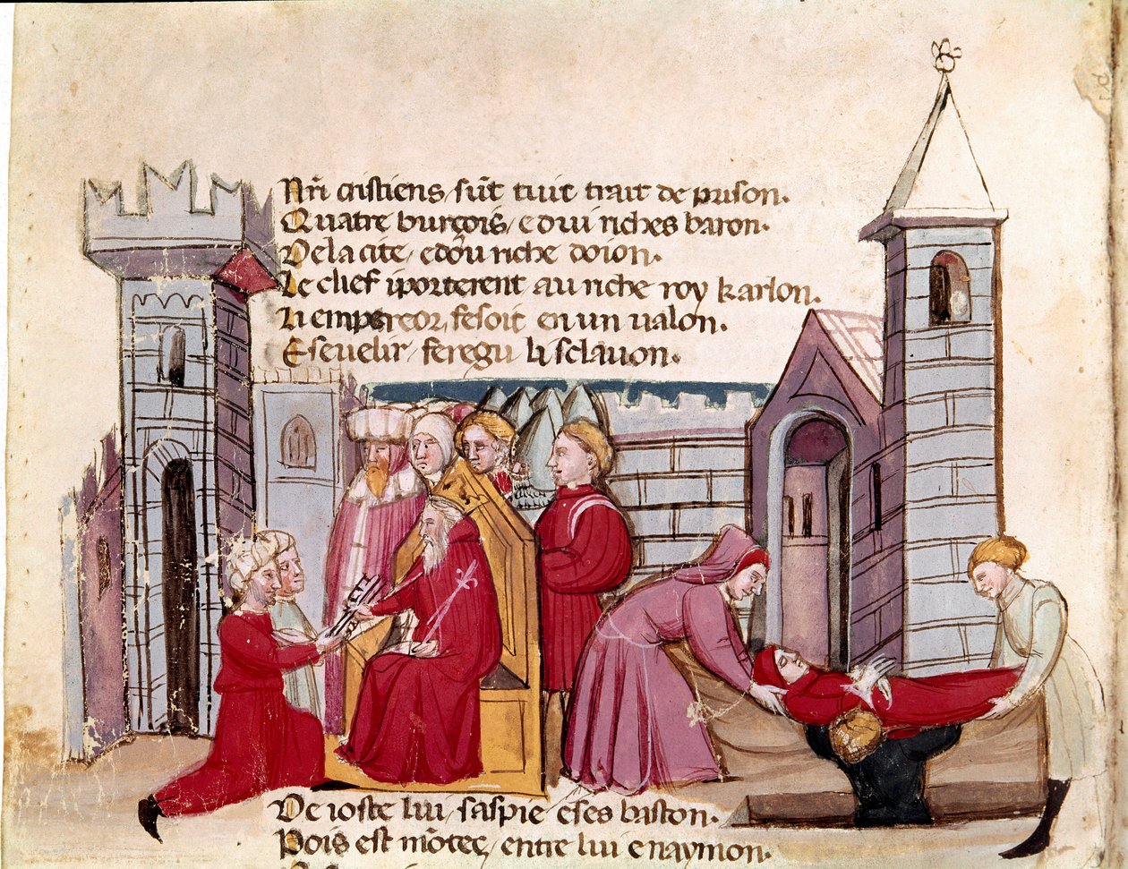 Eintritt nach Spanien von Unknown artist