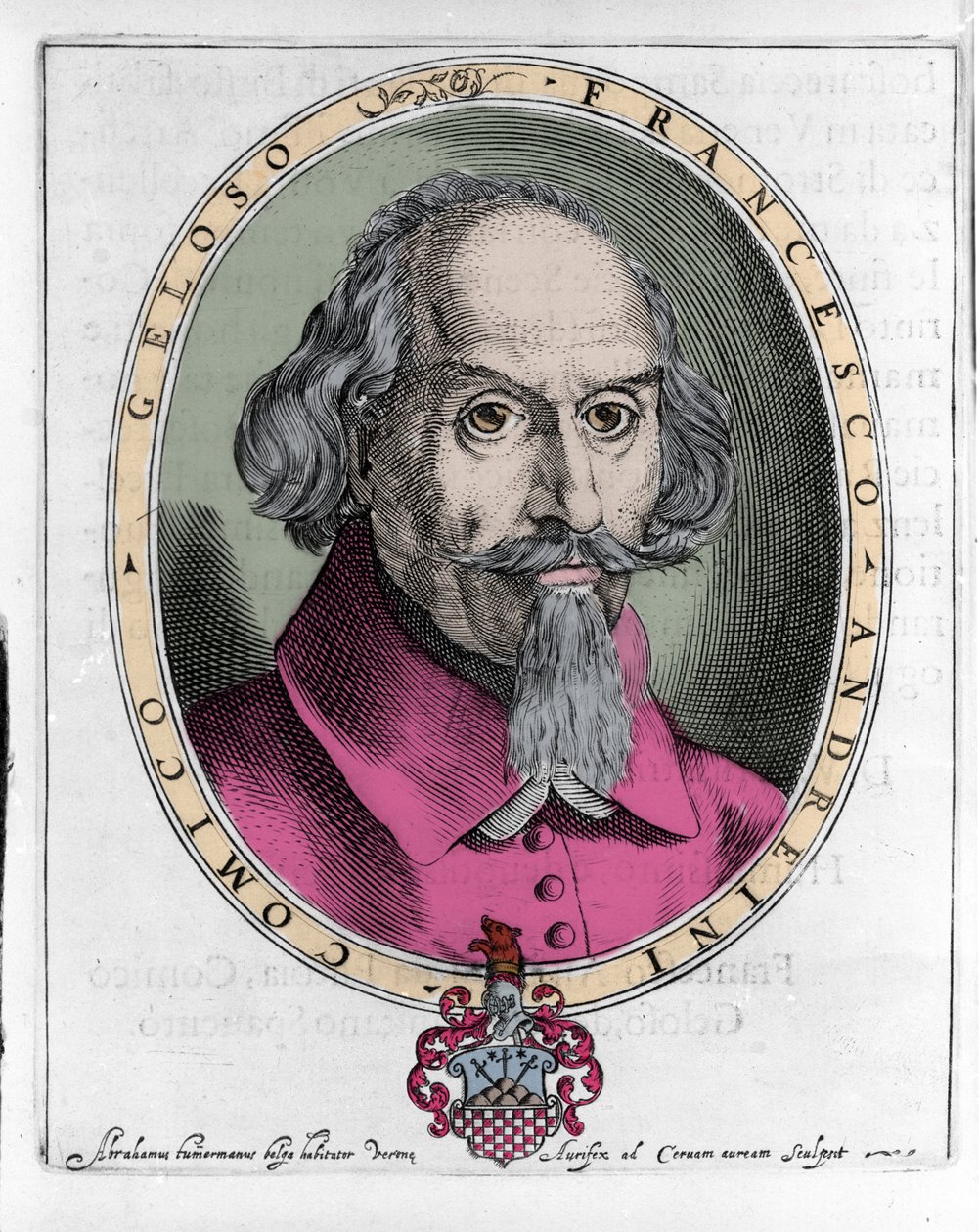 Francesco Andreini, italienischer Schauspieler und Dramatiker der Commedia dell