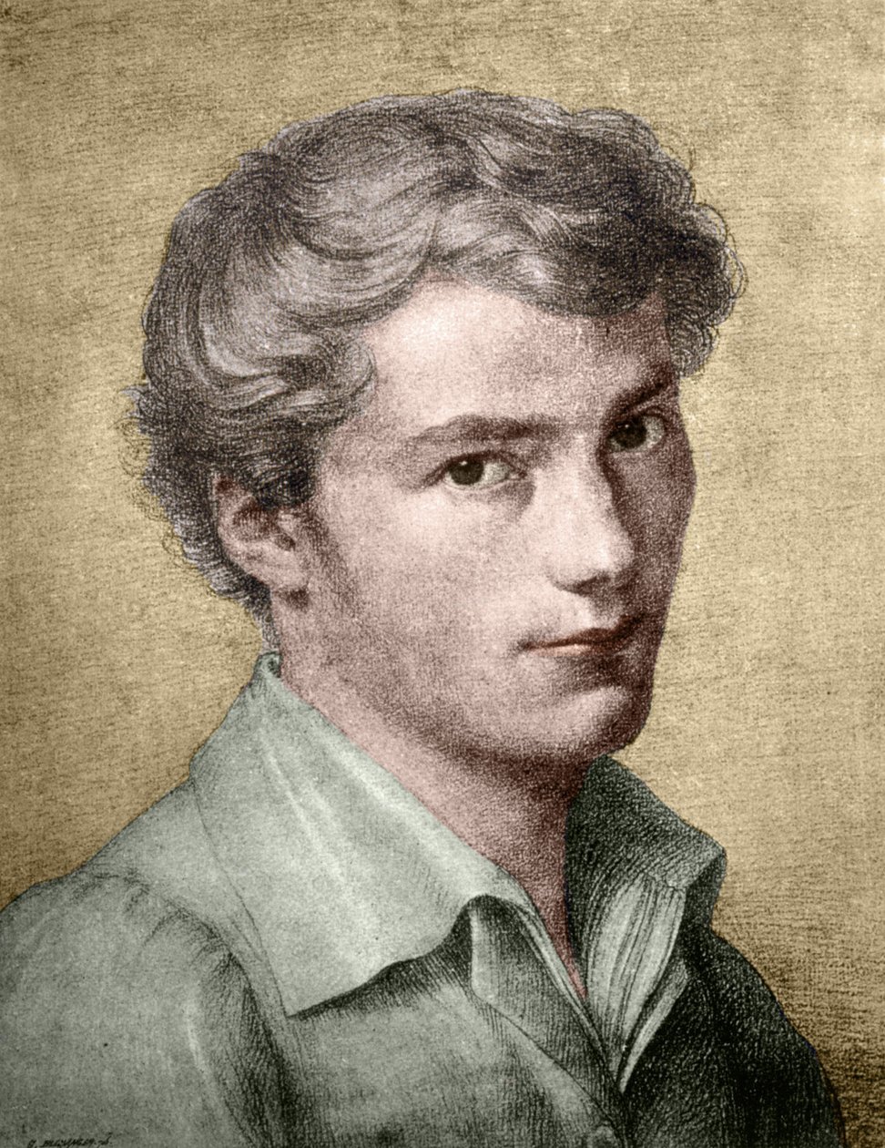 Franz Schubert (1797 - 1828) jung von Unknown artist