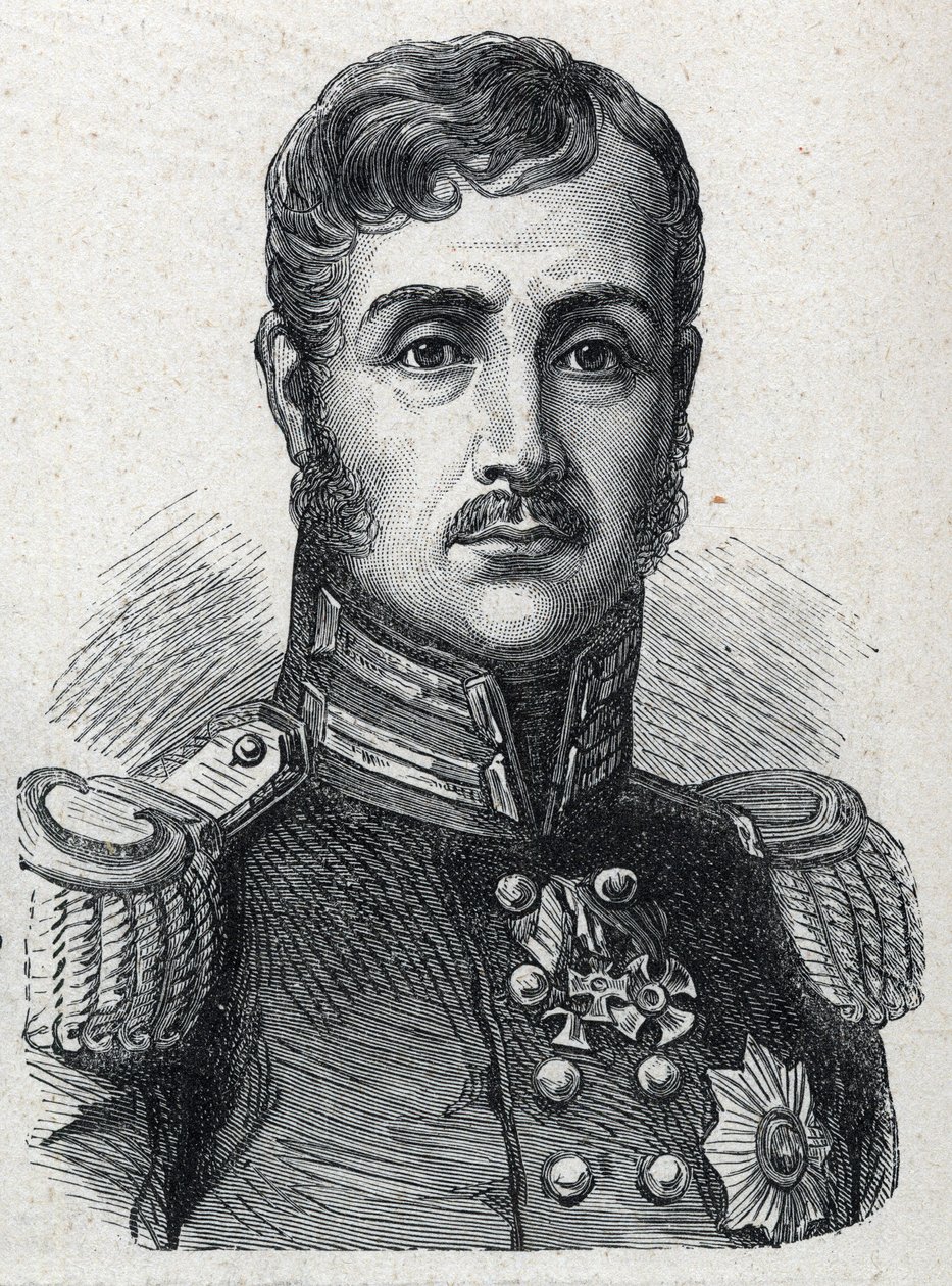 Friedrich Wilhelm III. von Preußen - Porträt von Friedrich Wilhelm III. von Preußen (1770-1840) König von Preußen von Unknown artist