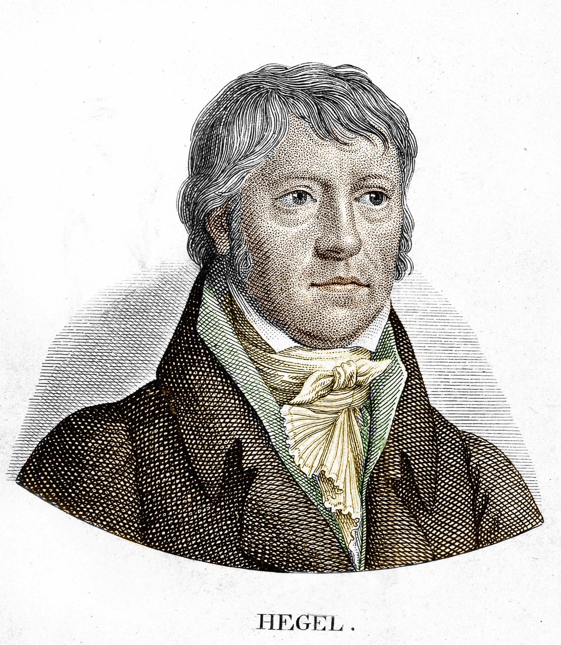 Georg Wilhelm Friedrich Hegel (1770 - 1831), deutscher Philosoph von Unknown artist