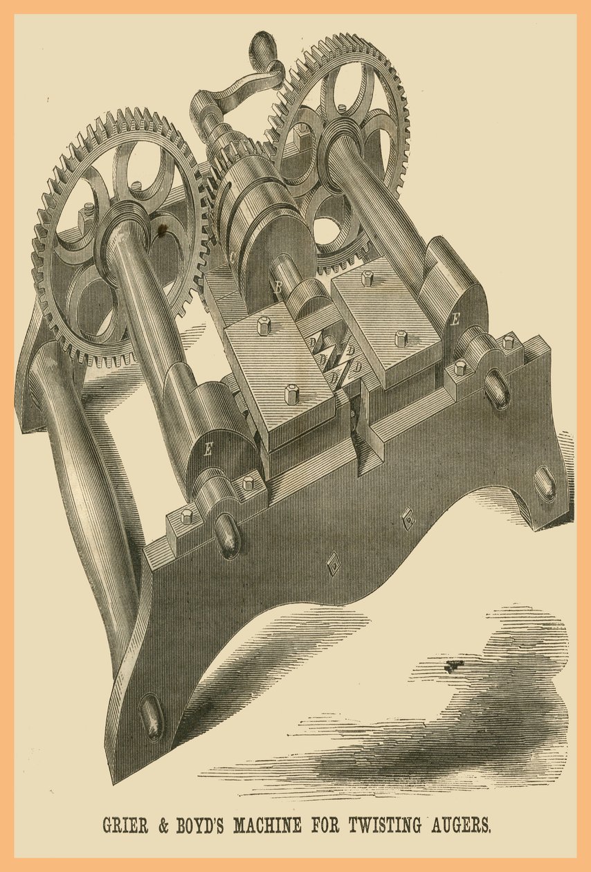 Grier - Boyds Maschine zum Verdrehen von Bohrern von Unknown Artist